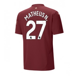 Manchester City Matheus Nunes #27 Rezervni Dres 2024-25 Kratak Rukavima